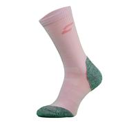 Comodo 1 Pack Anti Blister Bamboo Hiking Socks for Summer - 6-8 UK - Pink - Grey