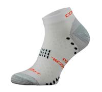 Comodo 1 Pack Coolmax Thin Ultralight Trainer Running Socks - 9-11 UK - White