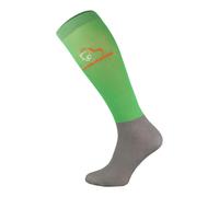 Comodo 1 Pack Ladies Microfibre Knee High Horse Riding Equestrian Socks - 3-5.5 UK - Neon Green