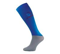 Comodo 1 Pack Ladies Microfibre Knee High Horse Riding Equestrian Socks - 6-8 UK - Blue