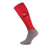 Comodo 1 Pack Ladies Microfibre Knee High Horse Riding Equestrian Socks - 6-8 UK - Red