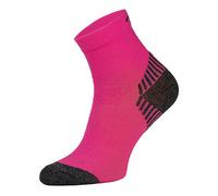Comodo 1 Pack Low Cut Ankle Compression Running Socks - 3-5.5 UK - pink neon