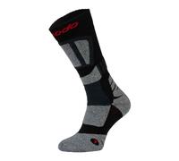 Comodo 1 Pack Mens Thick Motorbike Moisture Wicking Dri-Tech Socks - 3-5.5 UK - Black / Grey