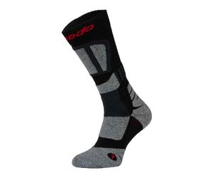 Comodo 1 Pack Mens Thick Motorbike Moisture Wicking Dri-Tech Socks - 6-8 UK - Black / Grey