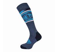 Comodo 1 Pack Unisex Sport Technical Snowboard Socks - Monochrome Multi Merino