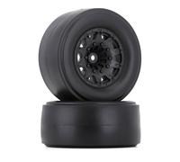 COMODO 2PCS 2.2"/3.0" Drag Racing RC Tires for 1/10 Scale Rear Wheels Compatible with 2WD 22S DR10(2PCS AX4002B)