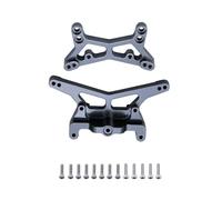 COMODO Aluminum Front & Rear Shock Towers Compatible With 1/24 Scale 2WD RC Buggy Models Including LOS00007 B T Parts RTR(Titanium)