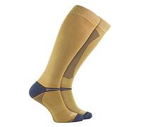 COMODO Bamboo Equestrian Socks Long Boot Horse Riding Socks | Knee High Bamboo Socks (3-5, Beige)