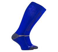 COMODO Bamboo Equestrian Socks Long Boot Horse Riding Socks | Knee High Bamboo Socks (9-11, Royal)
