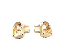 COMODO Brass Steering Knuckles Upgrade for 1.9 III 1/10 Scale RC Cars - Front Steering Knuckle Replacement Part, 1 Pair