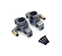 COMODO CNC Aluminum Steering Cup for 1/20 RC Vehicles - 5X Stronger Than Plastic, Replacement Part Compatible with 20208 C8811 Models(Light Grey)