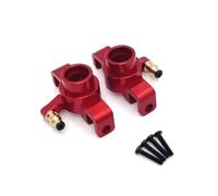 COMODO CNC Aluminum Steering Cup for 1/20 RC Vehicles - 5X Stronger Than Plastic, Replacement Part Compatible with 20208 C8811 Models(Red)