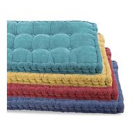 Comodo cuscino per panchina grigio in cotone per interno/esterno ideale per giardino patio amaca - eleganza e comfort per la tua casa.
