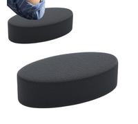 Comodo Di - Student on the Armrest, Ergonomic Desktop Armrest for Artists Students Players, Comfortable Office Elbow Rest with Non Slip Base, Transpi Fabric Cover