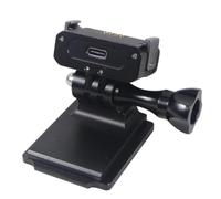 COMODO Foldable 2in1 Tripod Mount with Magnetic Base for Drone Action Camera Accessory Compatible with ACTION 2(Colour: for Helmet Holder)