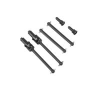 COMODO Front and Rear CVD Drive Shafts for 1/16 RC Car - 2 Front + 2 Rear Plastic Drivetrain Replacement Parts Compatible with 16889 16890 SG1601 SG1602