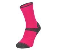 Kids Merino Wool Hiking Socks | Comodo | Breathable Outdoor Lightweight Anti Blister Socks (4-6 Years, Pink)