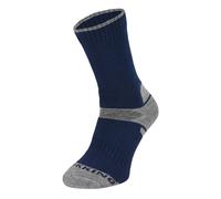 COMODO Kids Merino Wool Hiking Socks Breathable Outdoor Lightweight Anti Blister Socks (11-14 Years, Navy)