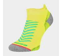 Comodo 1 Pack Hi Viz Reflective Coolmax Running Socks for Summer - 6-8 UK - Neon Yellow