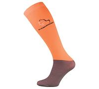 Comodo - Ladies Knee High Horse Riding Equestrian Socks | Womens Thin Technical Microfibre Socks for Horse Competition (6-8, Orange)
