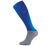 Comodo - Ladies Knee High Horse Riding Equestrian Socks | Womens Thin Technical Microfibre Socks for Horse Competition (6-8, Blue)