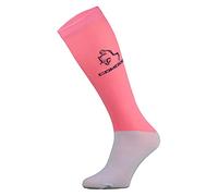 Comodo - Ladies Knee High Horse Riding Equestrian Socks | Womens Thin Technical Microfibre Socks for Horse Competition (3-5.5, Salmon Pink)