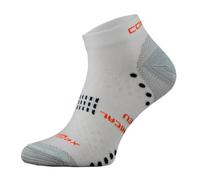 Comodo Mens 1 Pack Coolmax Thin Ultralight Trainer Running Socks - White - Size UK 6-8
