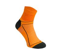 COMODO Men's 1 Pack High Vis Neon Low Cut Cycling Socks in Burnt Orange | Size: 9-11 COMODO Burnt Orange 9-11