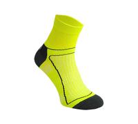 COMODO Men's 1 Pack High Vis Neon Low Cut Cycling Socks in Yellow | Size: 3-5.5 COMODO Yellow 3-5.5