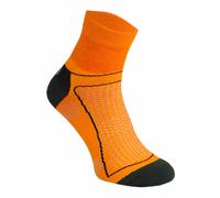 Comodo Mens 1 Pack High Vis Neon Low Cut Cycling Socks - Orange