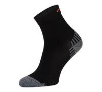 Comodo Mens 1 Pack Low Cut Ankle Compression Running Socks - Black - Size UK 6-8