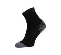 COMODO Men's 1 Pack Low Cut Ankle Compression Running Socks in Black | Size: 9-11 COMODO Black 9-11