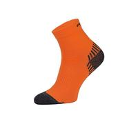 COMODO Men's 1 Pack Low Cut Ankle Compression Running Socks in Burnt Orange | Size: 9-11 COMODO Burnt Orange 9-11
