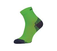 COMODO Men's 1 Pack Low Cut Ankle Compression Running Socks in Green | Size: 3-5.5 COMODO Green 3-5.5