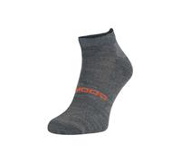 COMODO Men's 1 Pack Merino Wool Ankle Trail Sport Running Socks in Grey | Size: 3-5 COMODO Grey 3-5