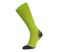 COMODO Men's 1 Pack Over the Calf Compression Running Socks in Bright Yellow | Size: 9-11 COMODO Bright Yellow 9-11