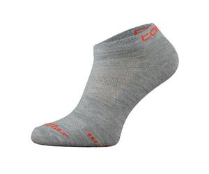 Comodo Mens 1 Pack Ultra Coolmax Ankle Length Running Socks - White - Size UK 6-8