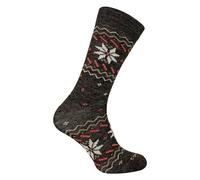 Comodo Mens Ladies Alpaca Merino Wool Hiking Socks | Breathable Trekking Socks - 9-11 UK - Nordic Brown