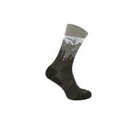 Comodo Mens Ladies Light Performance Crew Merino Wool Socks | Trekking Socks - 9-11 UK - Tabaco Mountain