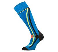 COMODO - Merino Wool Ski Socks | Outdoor Snow Sports Climacontrol Knee High Socks | Mens & Ladies (3-5.5, Blue)