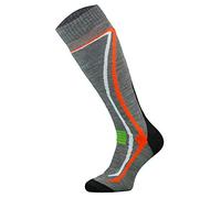 COMODO - Merino Wool Ski Socks | Outdoor Snow Sports Climacontrol Knee High Socks | Mens & Ladies (3-5.5, Grey)