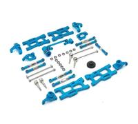 COMODO Metal Swing Arm & Steering Cup Bearings Set - 12 Pack Replacement Hardware for 1/12 124016-124019 & 1/14 144001-144010 RC Cars(Blue)