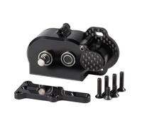 COMODO NOD Transmission Ultralight Gearbox Compatible With Straight Axle AR44 AR45 Vanquish F9 F10 1/10 Scale RC Crawlers(Black)