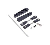 COMODO RC Crawler Anti Roll Bar Stabilizer Link Kit 1/10 Scale Metal Upgrade Compatible with RR10 90048 90053(Black)