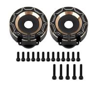 COMODO RC Crawler Brass Axle Weight 1/10 Scale with Black Coating for Center of Gravity Optimization Compatible with(8251B-BK)