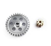 COMODO RC Crawler Transmission Gearbox Gears and Motor Gear Set 32T 8T for 1/24 Scale Compatible with SCX24 90081 AXI00001 002 004 005 006