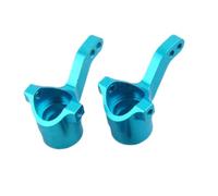 COMODO RC Steering Hub Carrier Set for 1/10 Scale Off-Road Cars - Aluminum CNC Machined L/R Pair Compatible with BULLET3.0 ST MT WR8 Models(Blue)