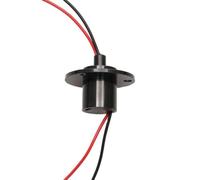 COMODO Sliding Ring 10A 22mm Dia for Wind Energy Systems, 2/3/4/6/8CH Rotating Electrical Conductor with Flange, Replacement Power Transmission Part(Couleur: Dia 22mm 2CH 10A)