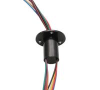 COMODO Sliding Ring 10A 22mm Dia for Wind Energy Systems, 2/3/4/6/8CH Rotating Electrical Conductor with Flange, Replacement Power Transmission Part(Couleur: Dia 22mm 8CH 10A)