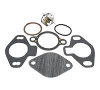 COMODO Thermostat Kit 140°F 60°C Replacement for Marine Cooling System Compatible with 4.3L V6 5.0L 5.7L 7.4L 8.2L Engines